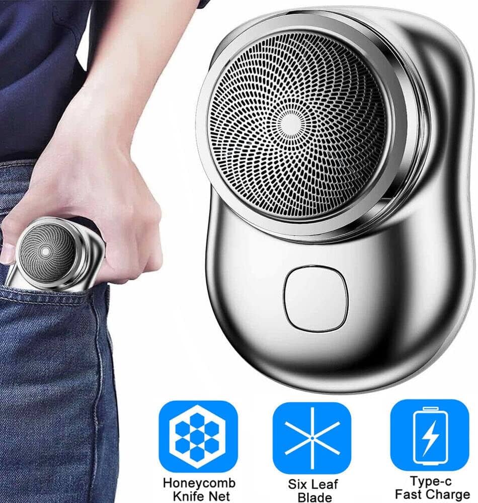 Portable mini shaver