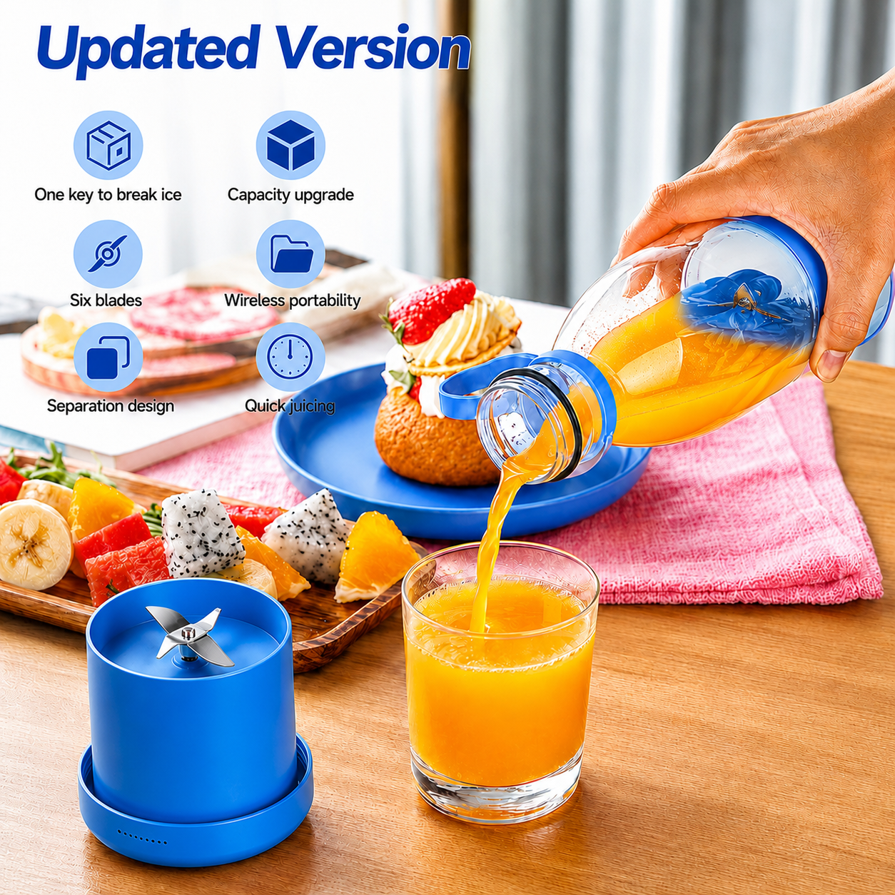 Nutri Blend Portable Electric Blender